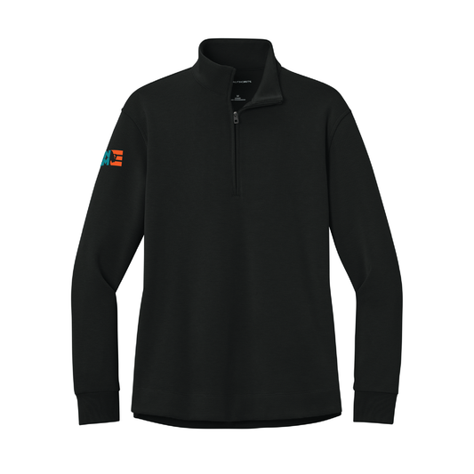 Classic Double Pique 1/4-Zip - Women's