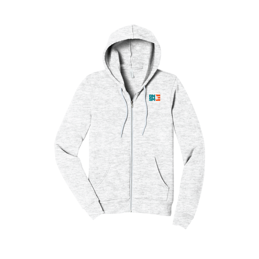 Unisex Sponge Fleece Hoodie - Ash