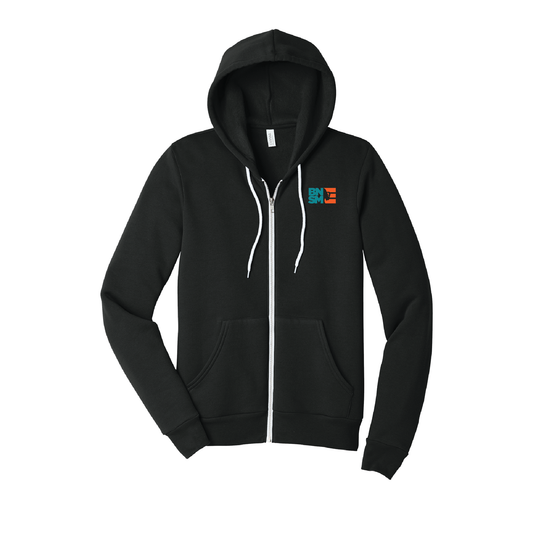 Unisex Sponge Fleece Hoodie - Vintage Black
